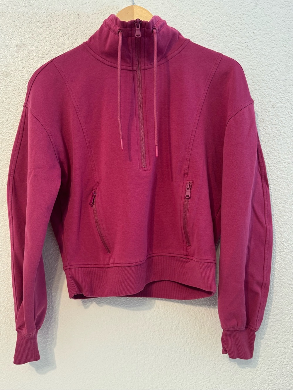 Old Navy Active Pink Dynamic Fleece Pullover